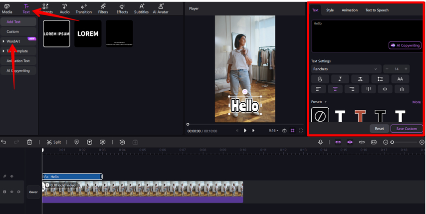 adding-text-to-video-ootd