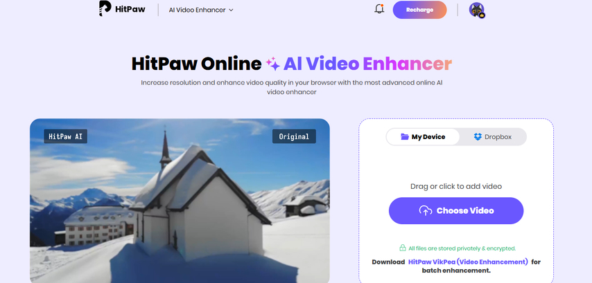 ai kissing video generator hitpaw online video enhancer