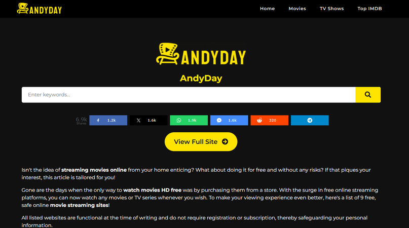 Andyday SolarMovie alternative