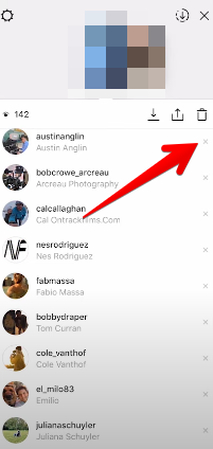 Blocking someone from viewing Instagram stories