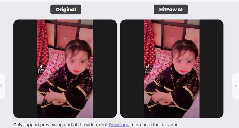 compare the original video