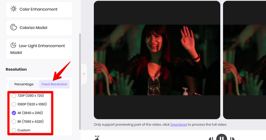 cleaning-up-video-by-upscaling-video-resolution-in-hitpaw-online-video-enhancer