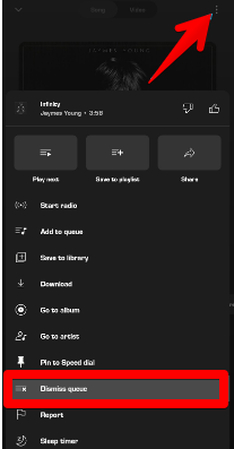 clearing-youtube-music-queue-on-android