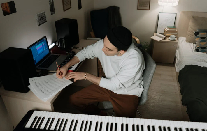 Creating music for social media