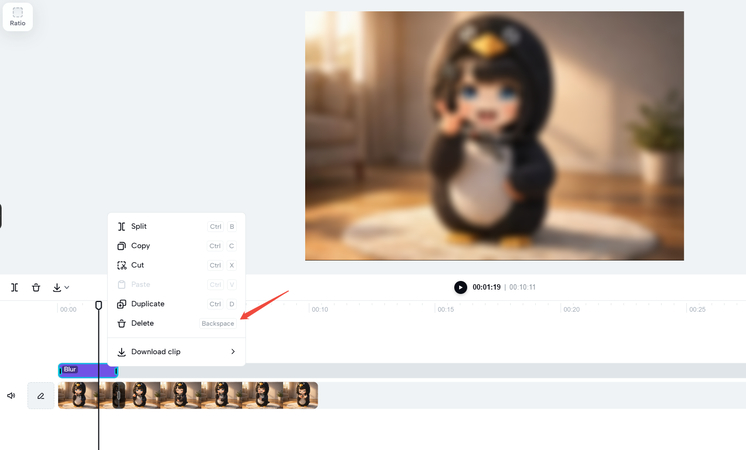 Remove CapCut Blur Effect
