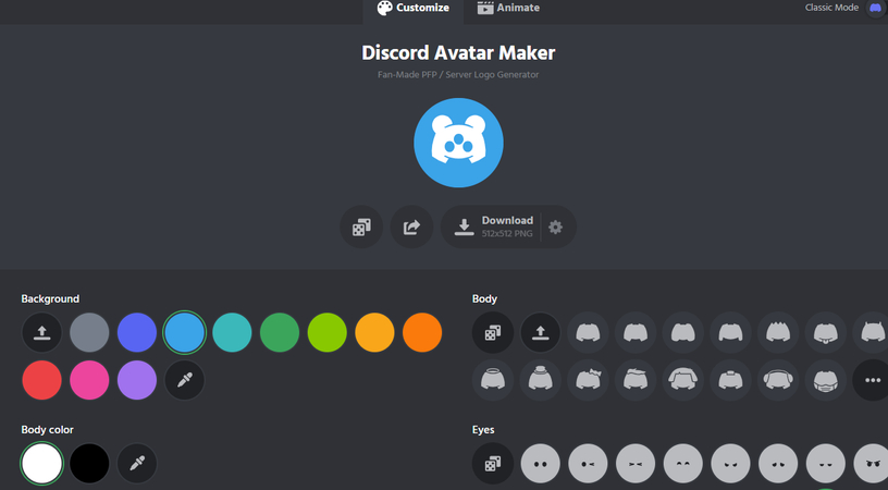 Discord Avatar Maker tool