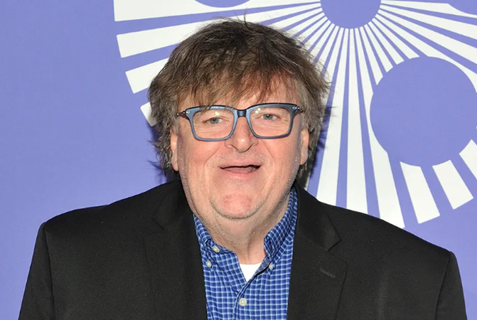 Documentary filmmaker Michael Moore