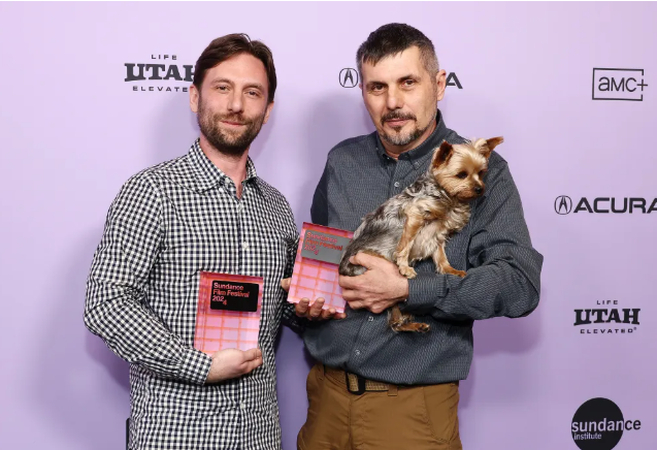 Documentary filmmakers Brendan Bellomo and Slava Leontyev