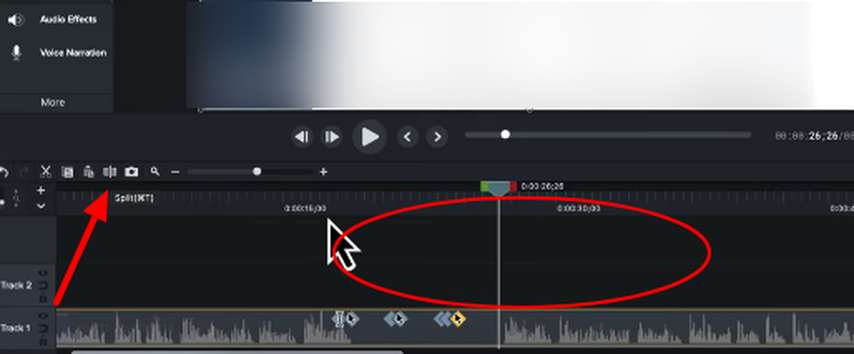 Editing the rough cut in Camtasia