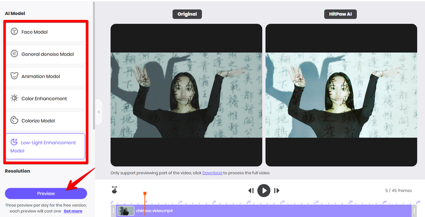 enhancing-chinese-video-using-hitpaw-online-video-enhancer