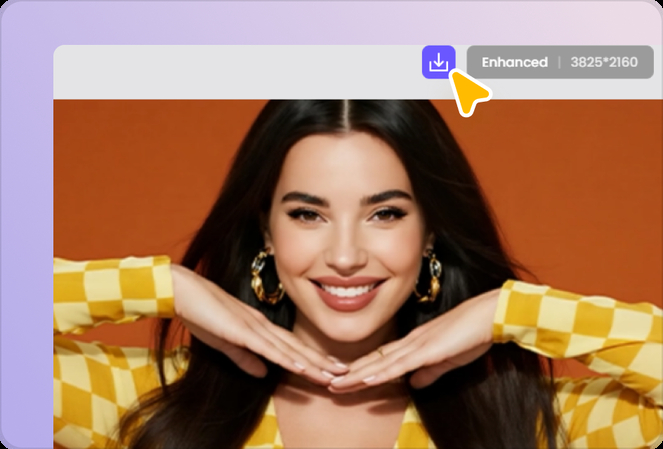 enhance and download