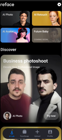 FaceApp alternative Reface app