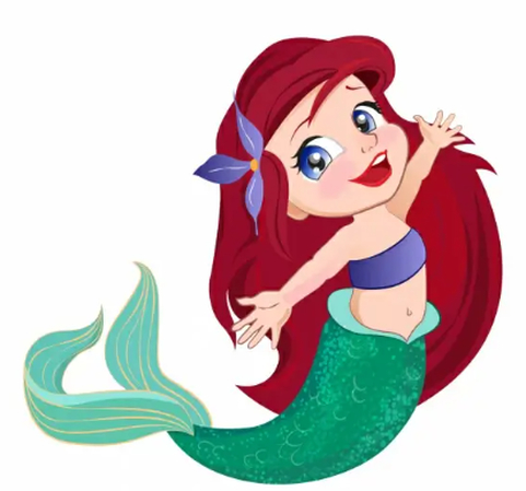 Female Disney Cartoon Character Ariel