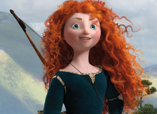 Female Disney Cartoon Character Merida