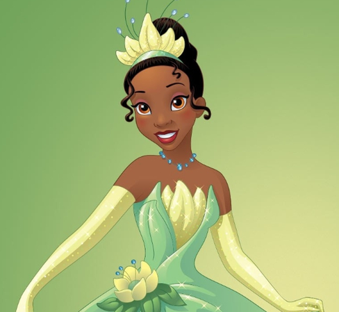 Female Disney Cartoon Character Tiana