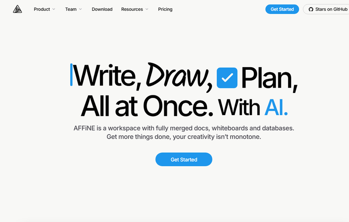 Flomo alternative AFFiNE