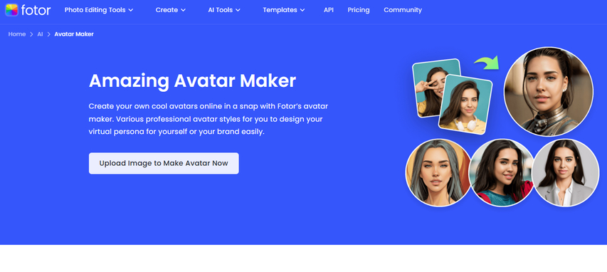 Fotor Discord avatar creator