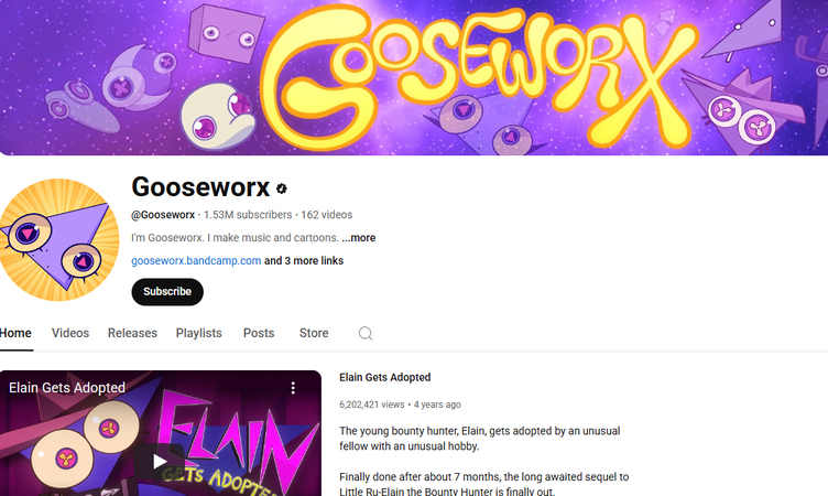 Gooseworx funny YouTube channel