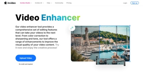 invideo ai video upscaler