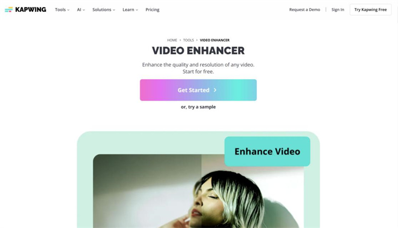 Kapwing video blur remover online free