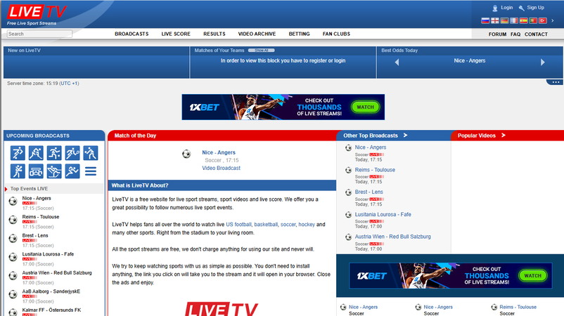 LIVE TV Firstrow Sports alternative