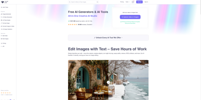 neurallove ai video colorizer