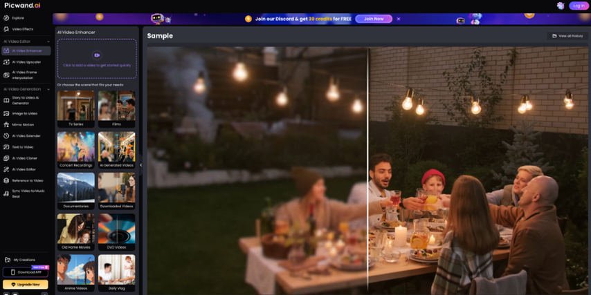 picwand ai video denoiser