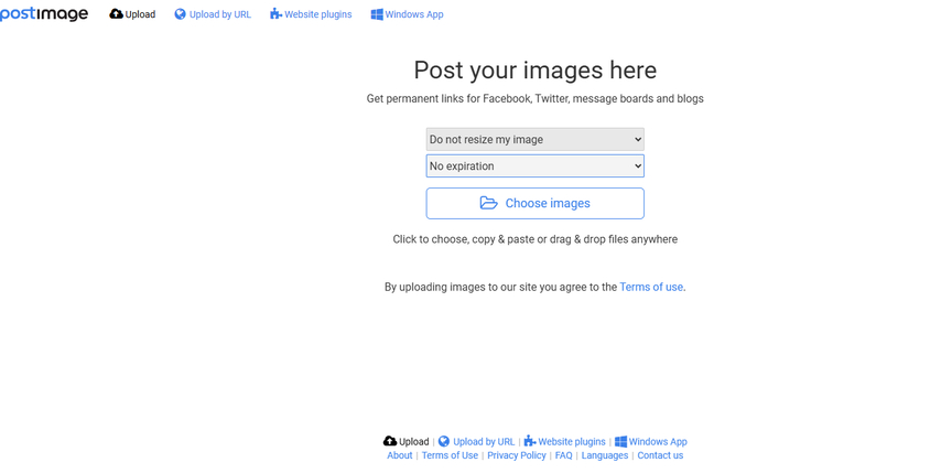 Postimage Imgur alternative
