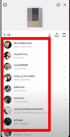 Seeing who viewed Instagram story