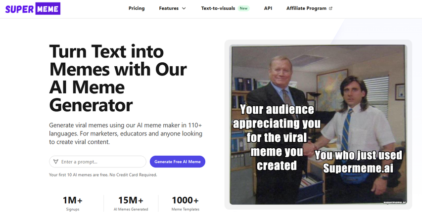 Supermeme meme generator online