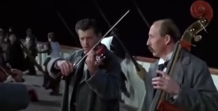 The band keeps on playing while the Titanic sinks