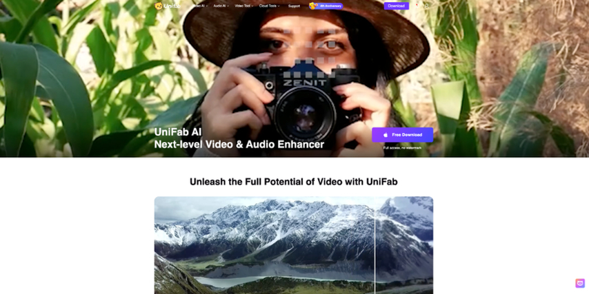 unifab ai video enhancer