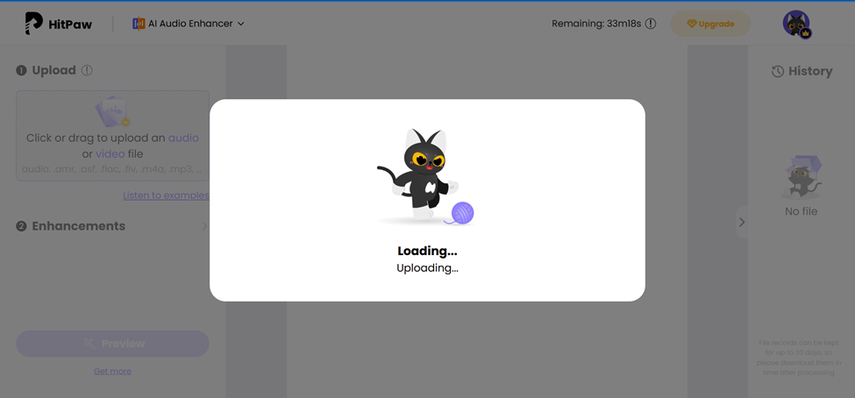 hitpaw processes media based on file size