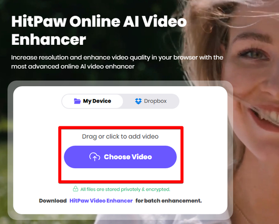 uploading-youtube-video-to-hitpaw-online-video-enhancer