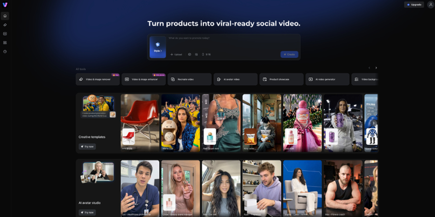 vmake ai video restoration ool