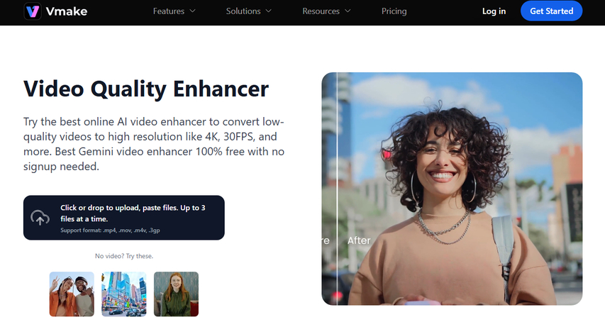 Vmake Video Quality Enhancer