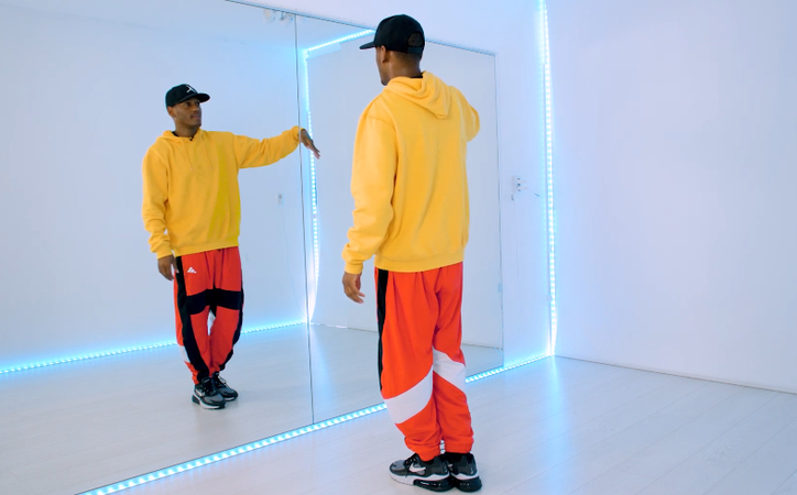 Wave and gun motion in the big Bank challenge video