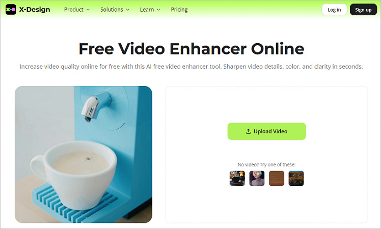 x-design online video enhancer