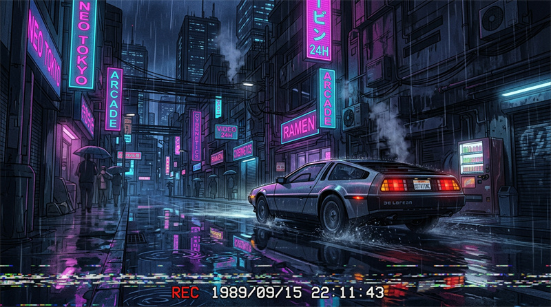 AI vintage video examples