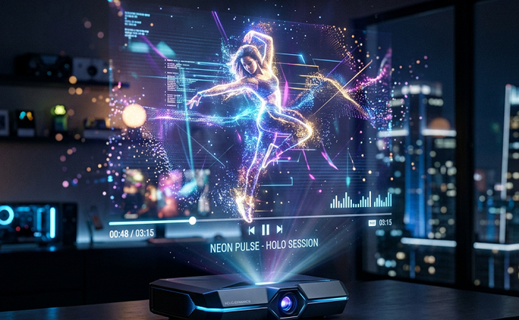 what is 3d hologram video