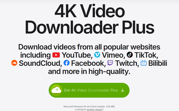 4K Video Downloader YouTube subtitle downloader