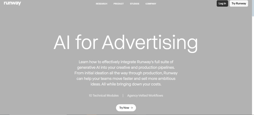 runwayml AI for TikTok advertising