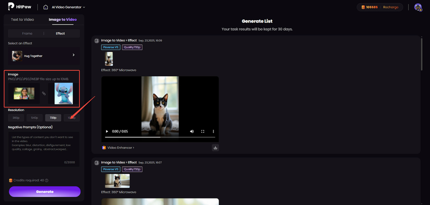 choose 360p-1080p and exclude