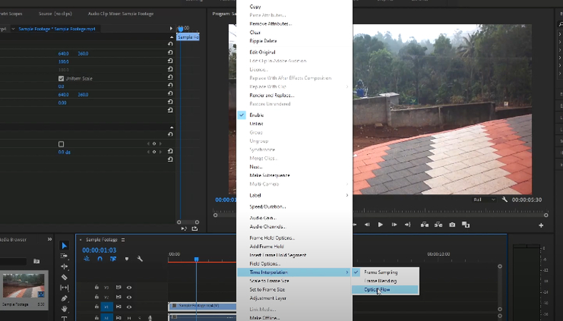 Adobe Premiere Pro AI fix choppy video