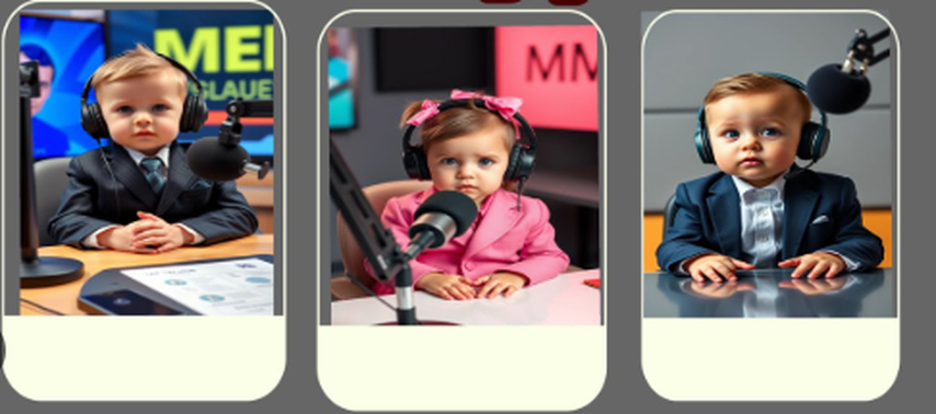 AI baby podcast