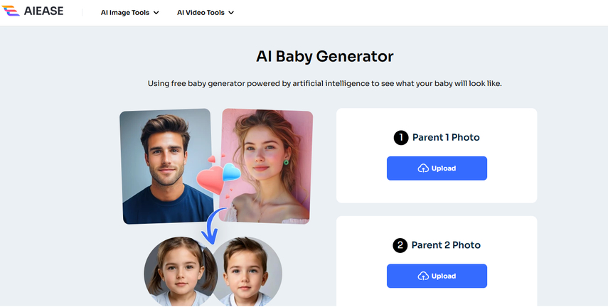 AI Ease AI Baby Face Generator