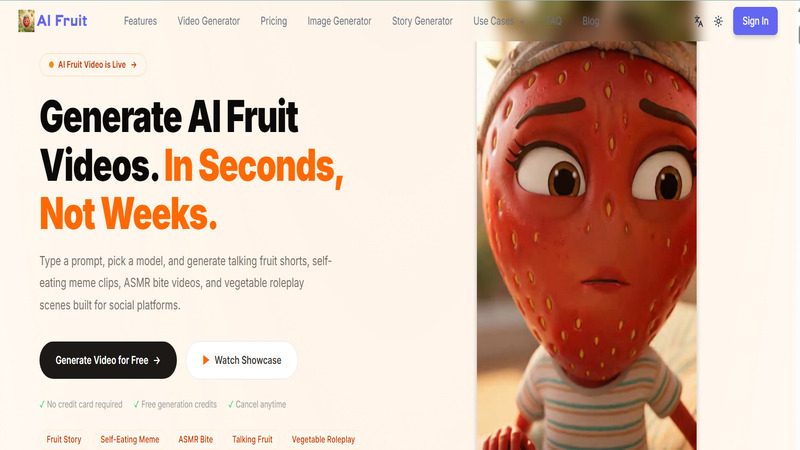 ai fruit homepage
