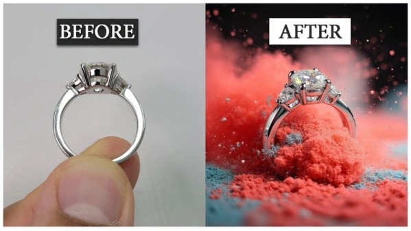 ai generated jewelry video