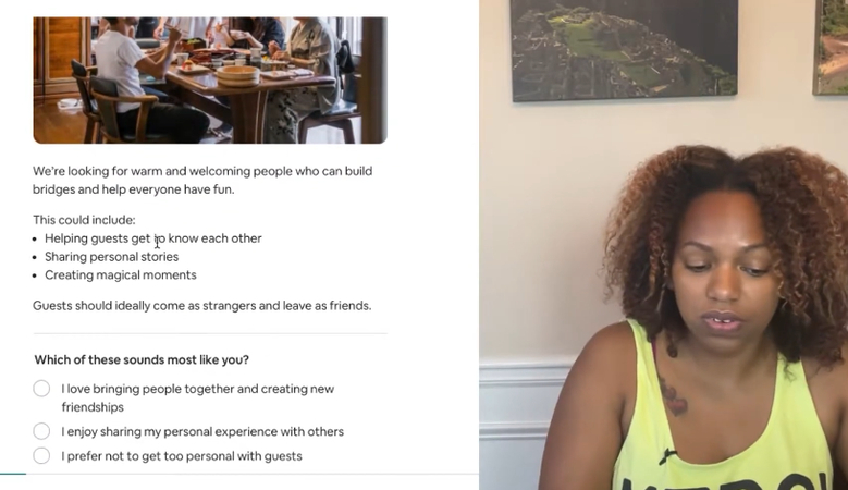 Airbnb promotional video example