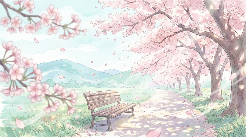 anime nature and scenery